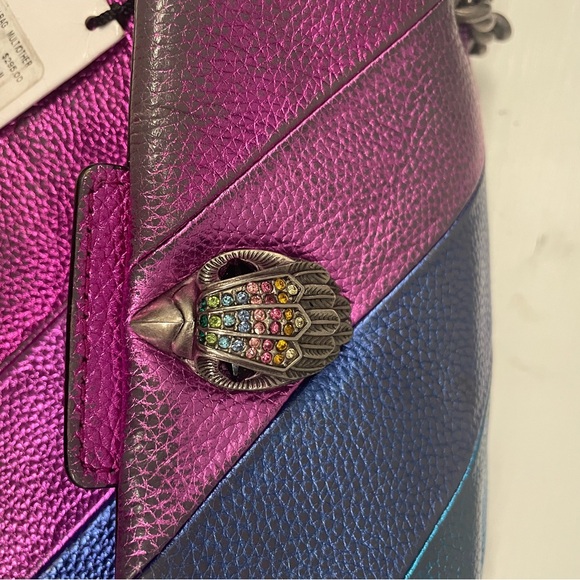 Kurt Geiger Rainbow Metallic Shoulder Bag - Picture 9 of 9